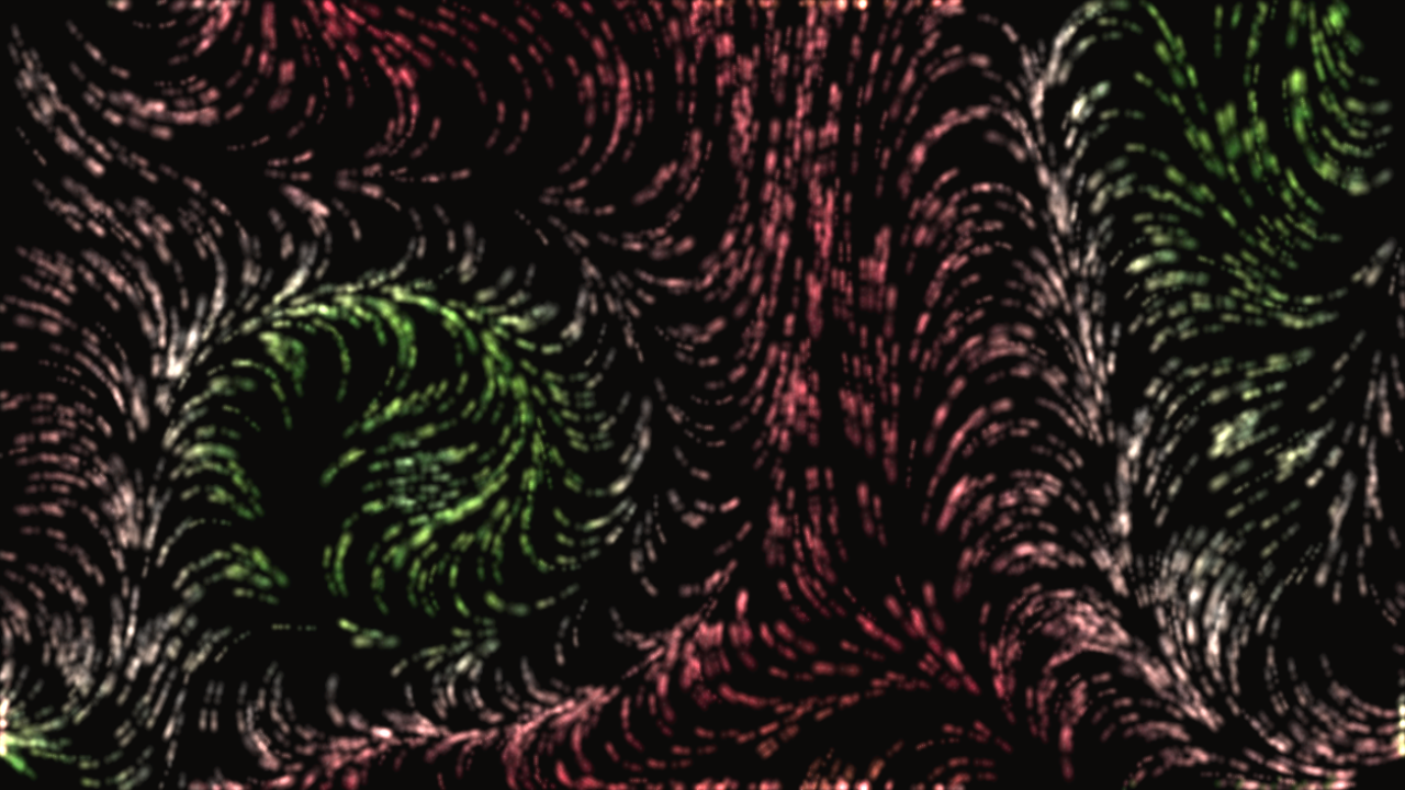 Particle Nature — feathered flow-field currents